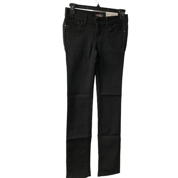 GUESS SARAH FIT MED RISE KINNY BLACK JEANS 29 NEW WITH TAG - Picture 3 of 9